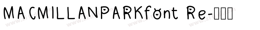 MACMILLANPARKfont Re字体转换